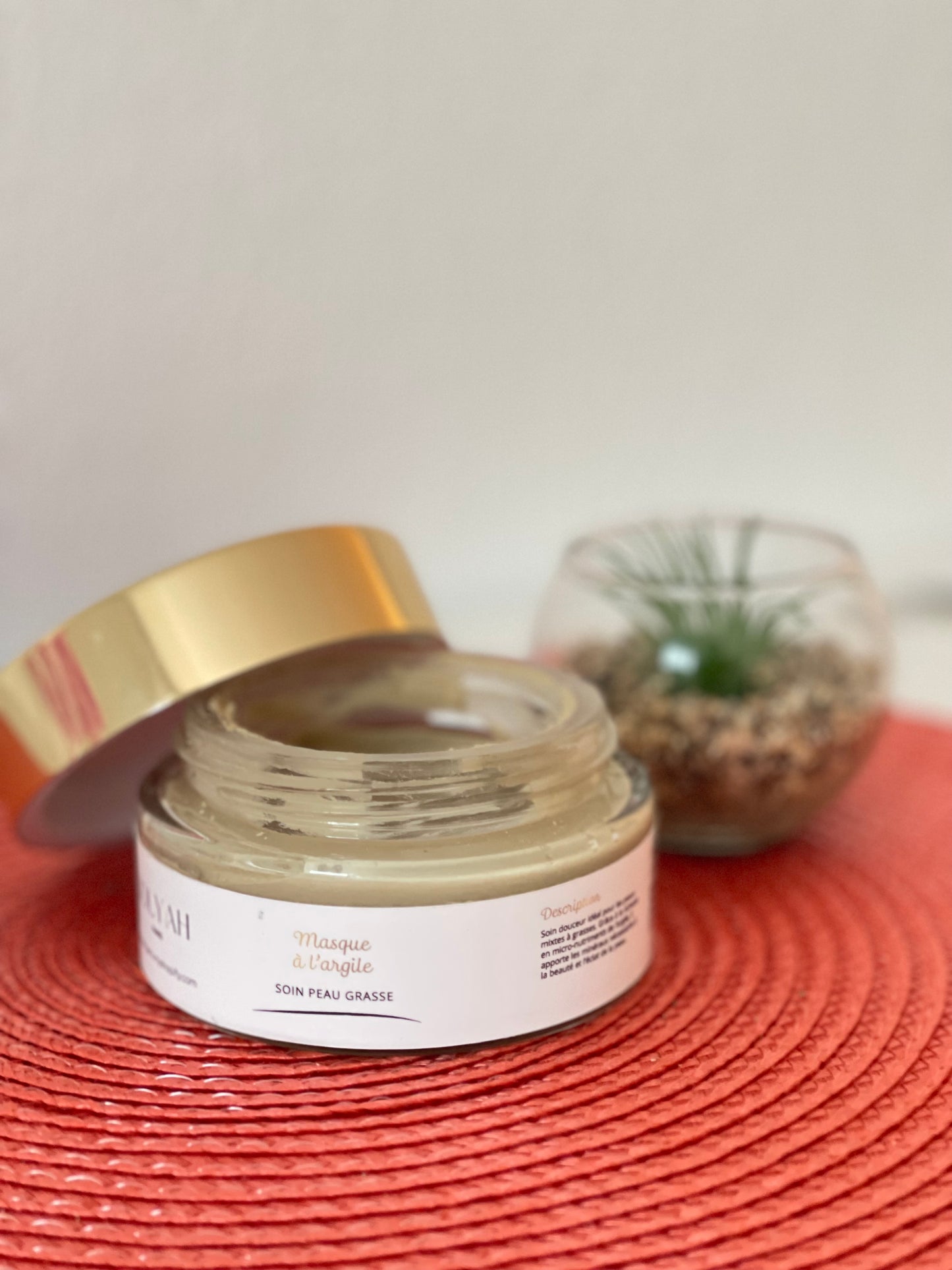 Masque à l’argile
