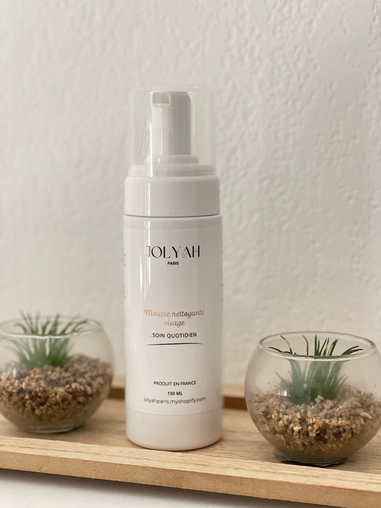 Mousse nettoyante visage