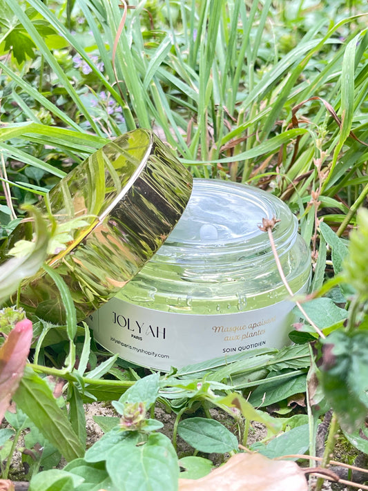 Masque apaisant aux plantes